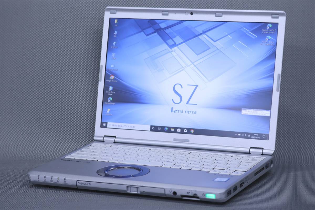 即配】DVDマルチ搭載929g軽量快速PC!Let's note CF-SZ6RDQVS i5-7300U