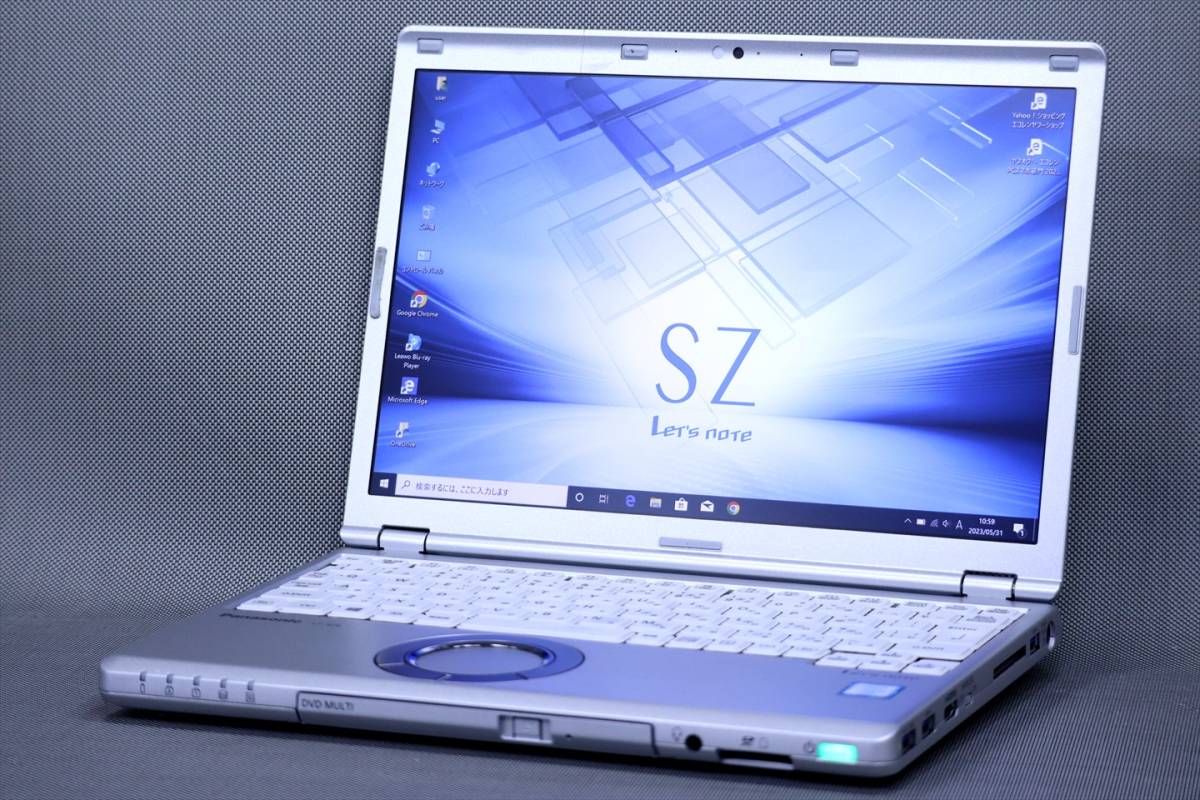 超歓迎在庫 即配 DVDマルチ搭載929g軽量快速PC Let's note CF-SZ6RDQVS i5-7300U 8G SSD256G