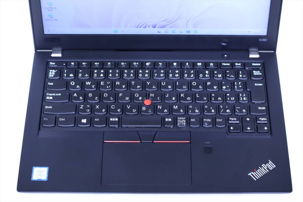 即配】Windows11搭載!バッテリー良好 快速コンパクトノート!ThinkPad