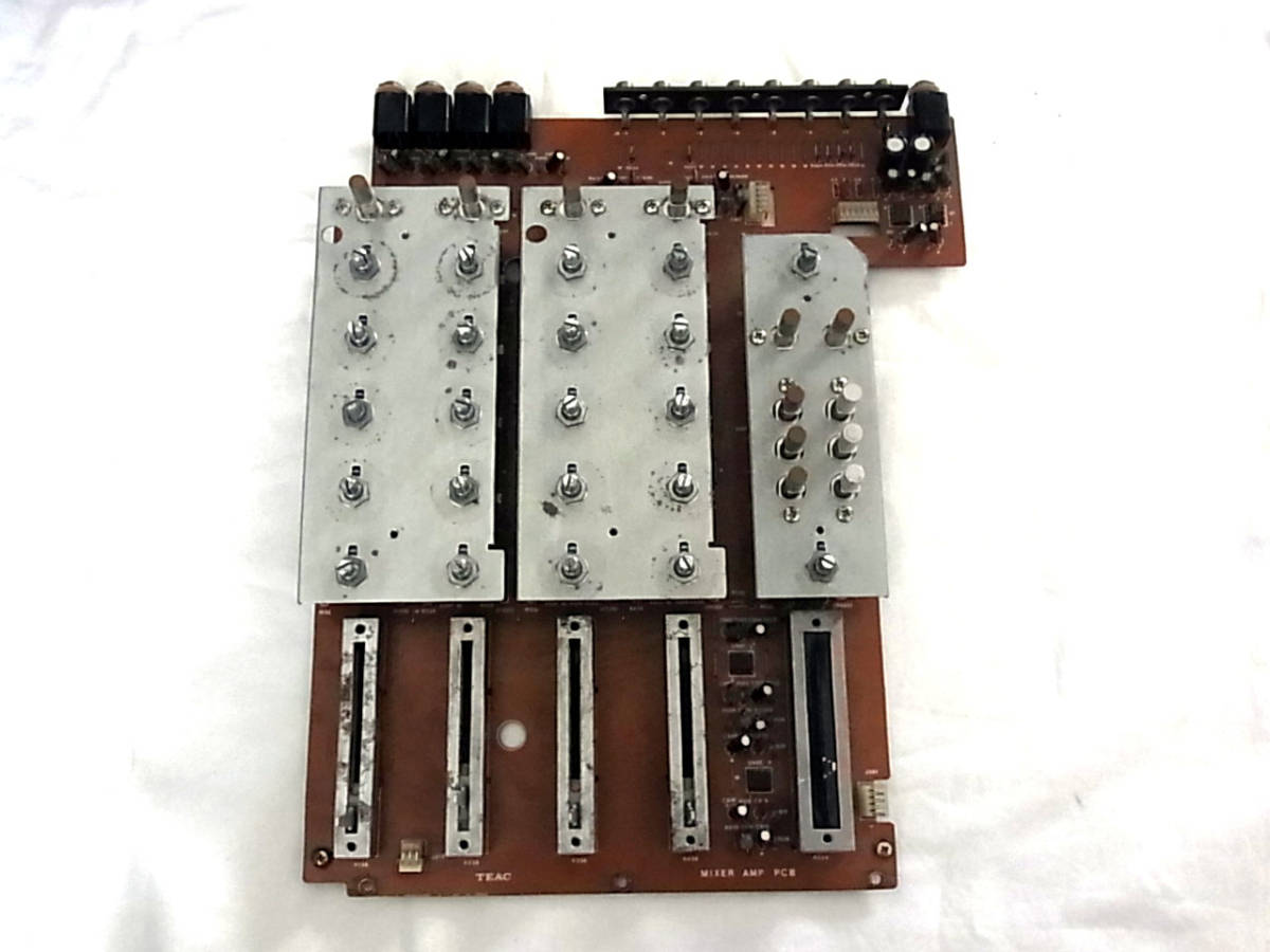 TEAC 144 mixer part basis board volume cleaning execution Teac Tascam TASCAM for repair part removing 