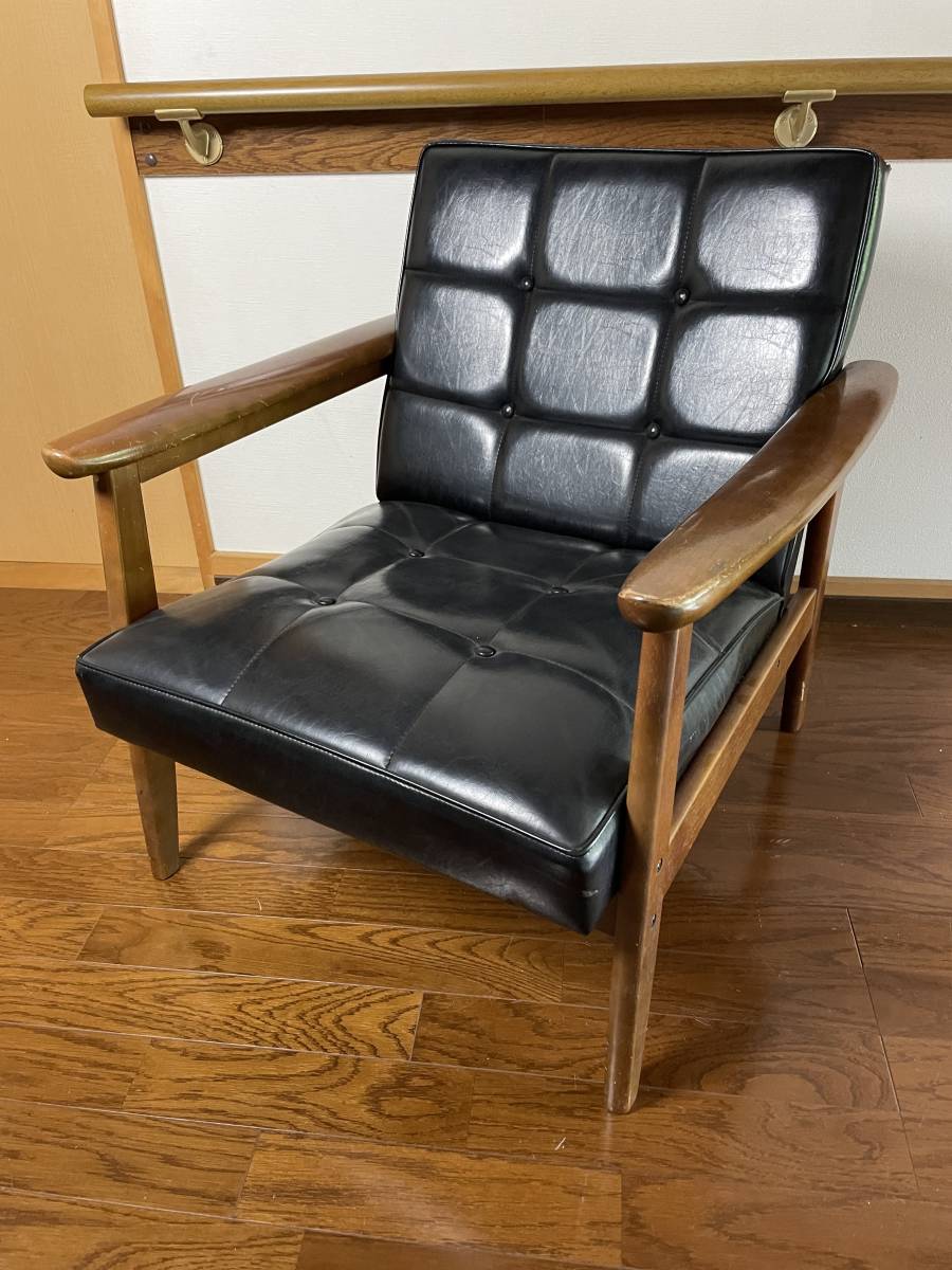 宅配便配送 karimoku カリモク Kチェア ブラック 黒 1シータ アームソファ ② カリモク家具 宅配便配送 karimoku カリモク Kチェア ブラック 黒 1シータ アームソファ ② カリモク家具