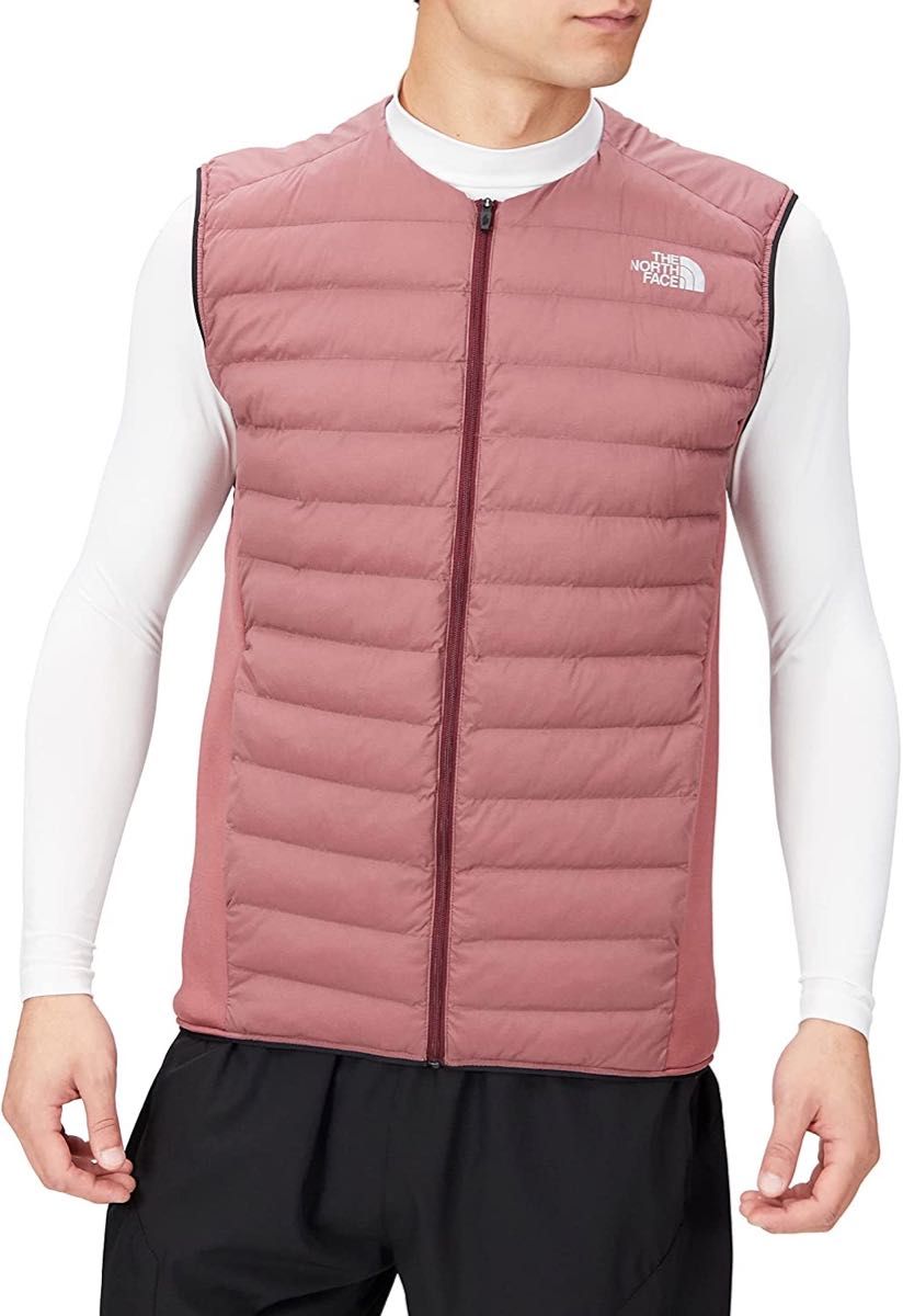 THE NORTH FACE ザノースフェイス ダウンベスト レッドランベスト NY82174 ピンク メンズM 新品