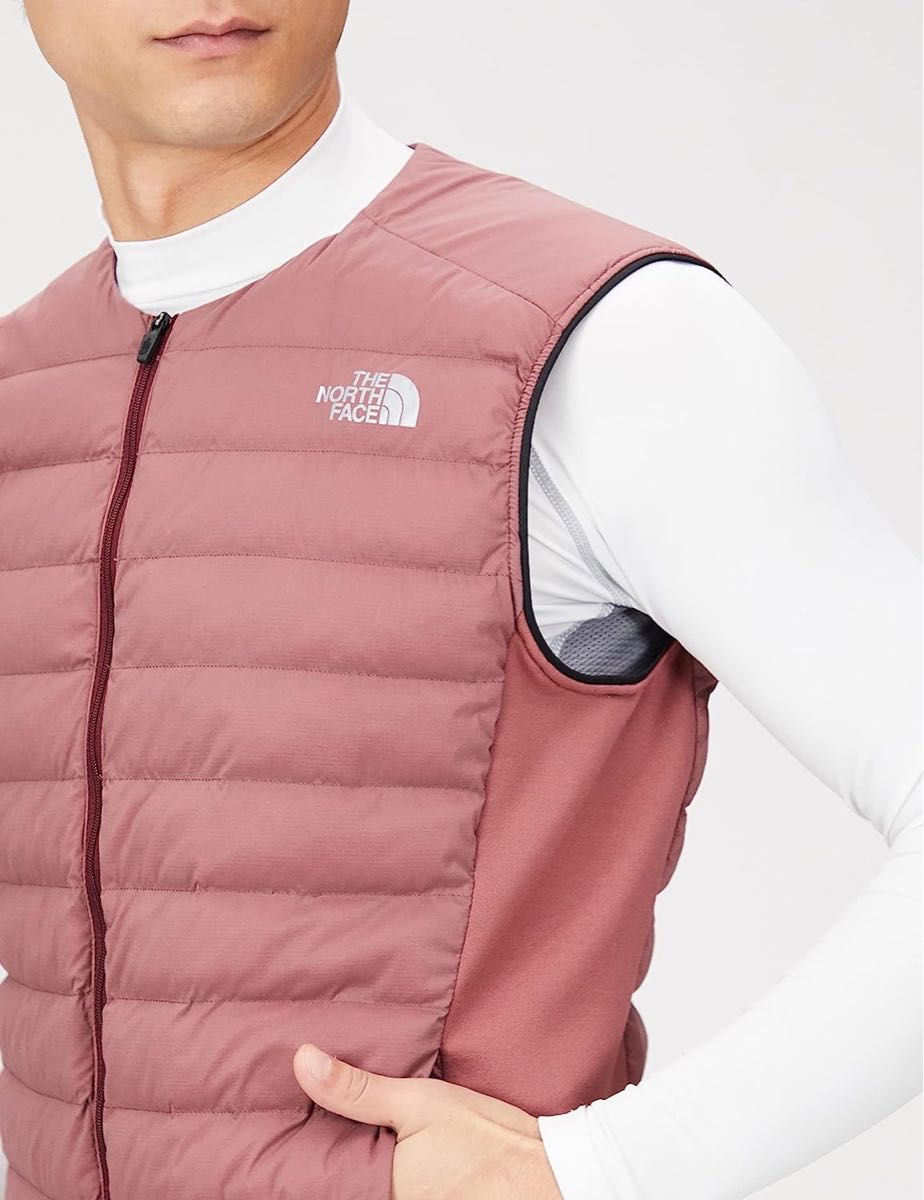 THE NORTH FACE ザノースフェイス ダウンベスト レッドランベスト NY82174 ピンク メンズM 新品