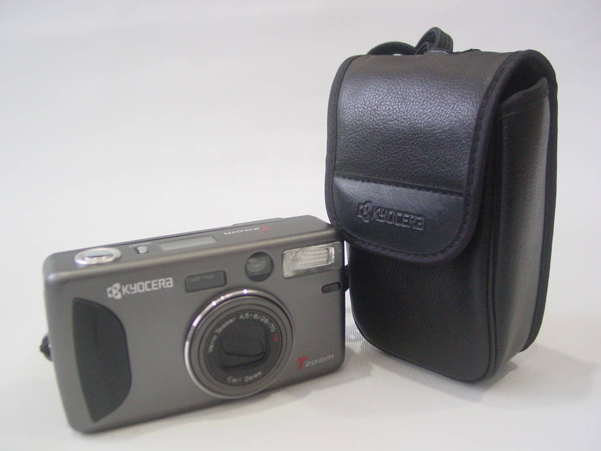 ☆京セラ Kyocera T zoom Tズーム Carl Zeiss Vario-Tessar 4.5-8/28