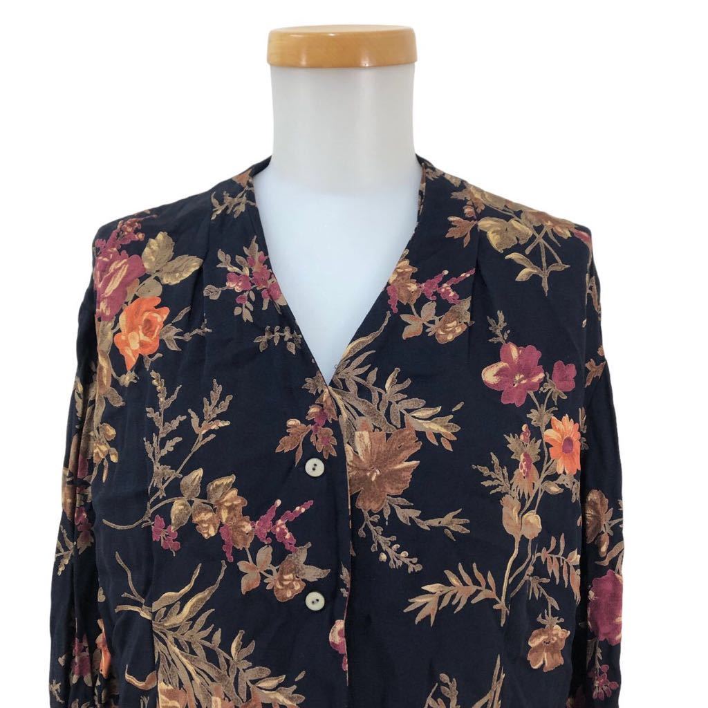 m388-① 未使用品 Laura Ashley ローラアシュレイ 花柄 セットアップ