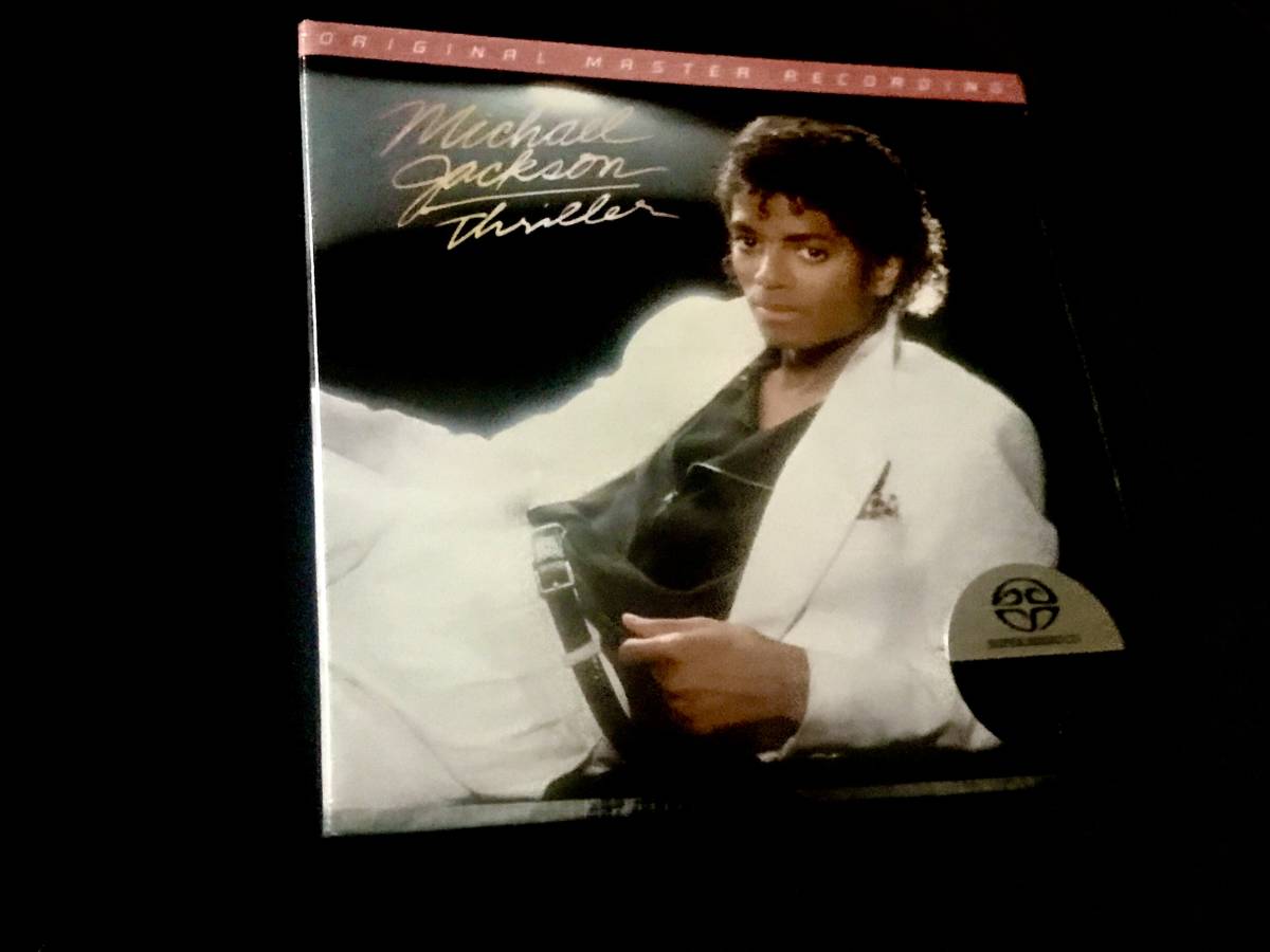 新品 SACD Michael Jackson Thriller MFSL Mobile Fidelity マイケル・ジャクソン スリラー モービル・フィデリティ　ナンバー入り_画像1