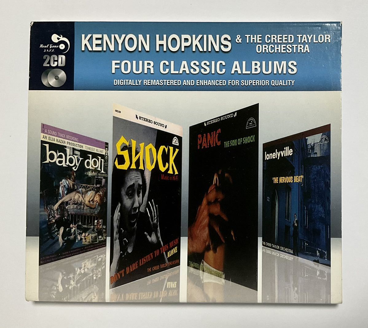 CD2枚組 ケニオン・ホプキンス＆クリード・テイラー・オーケストラ　クラシックアルバム Kenyon Hopkins Creed Taylor 輸入盤ジャズ_画像1