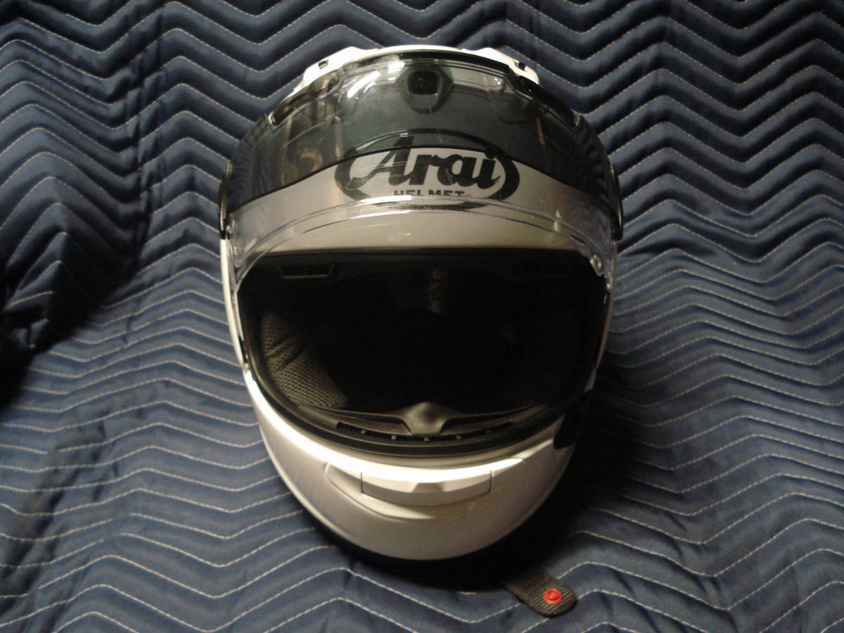 アライ Arai RX-7X グラスホワイト Lサイズ 59.60㎝ 美品