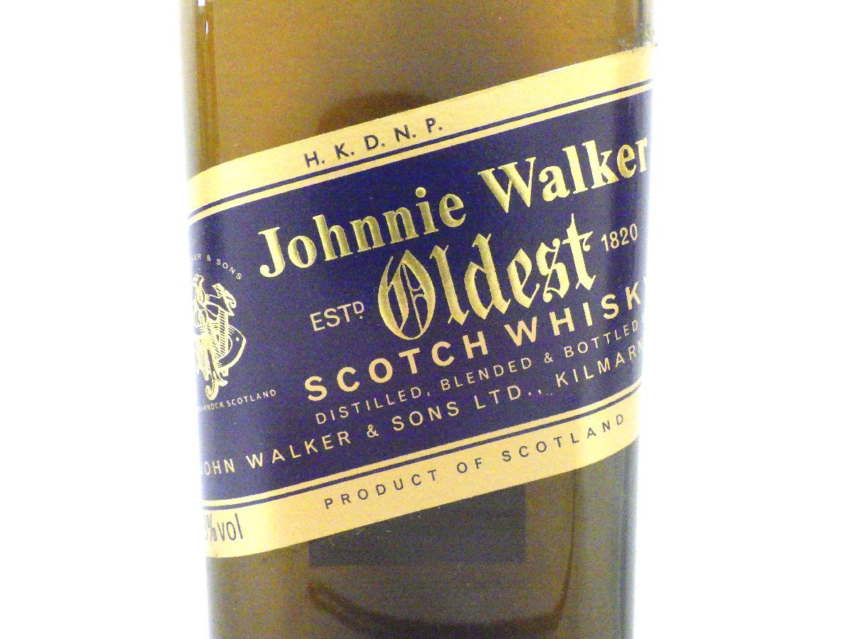 古酒 未開栓 JOHNNIE WALKER ジョニー ウォーカー Oldest オールデスト
