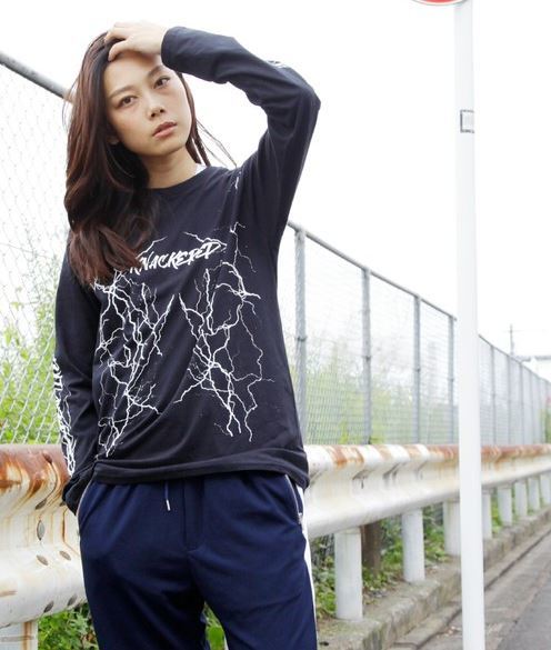 新品 MYTH マイス ロングTシャツ ゆうこん THUNDER LONG SLEEVED_画像6