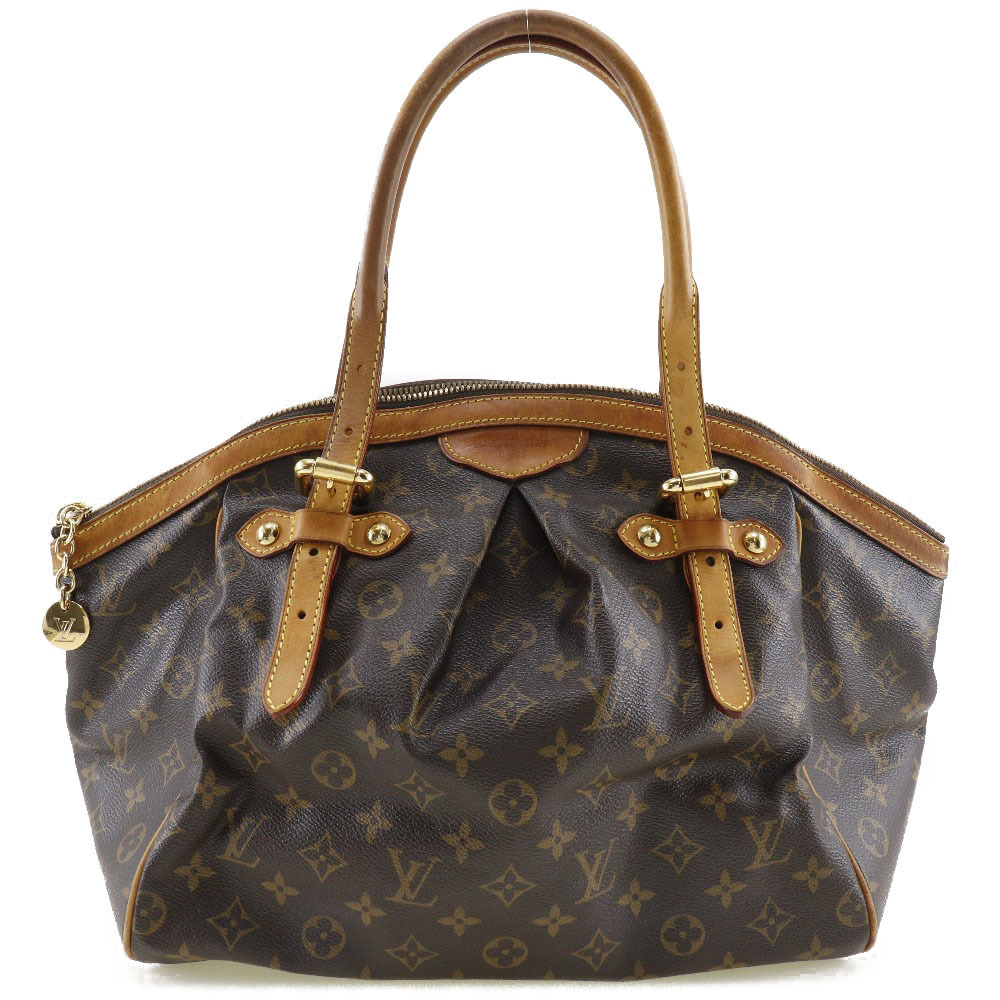 LOUIS VUITTON ルイ・ヴィトン ティボリGM M40144 SP5007 ハンドバッグ モノグラムキャンバス 茶 レディース【I151523122】中古