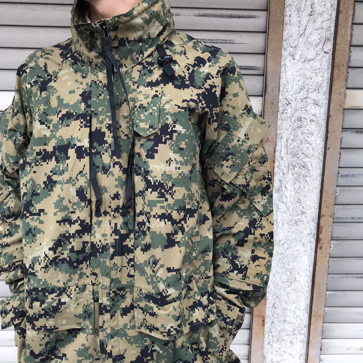 00s the US armed forces the truth thing USMC USN USNavy MSU navy sea ..ECWCS digital camouflage military GORE-TEX Gore-Tex Parker teji duck S-R Gen2