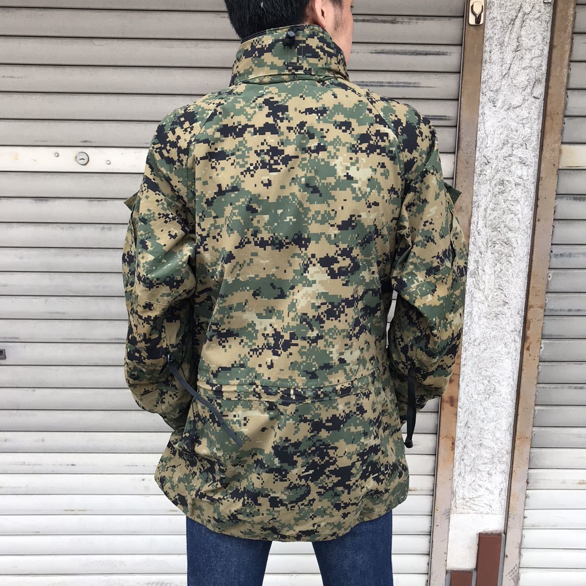 00s the US armed forces the truth thing USMC USN USNavy MSU navy sea ..ECWCS digital camouflage military GORE-TEX Gore-Tex Parker teji duck S-R Gen2