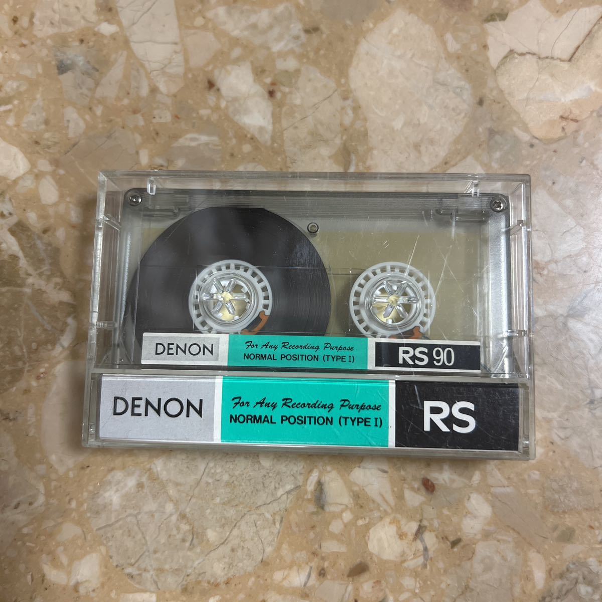 [希少 /同梱可] ［使用済み］DENONl 『RE 120』デンオン デノン カセットテープ/ 爪あり★インデックス.シール未記入 コレクション /D31_画像2