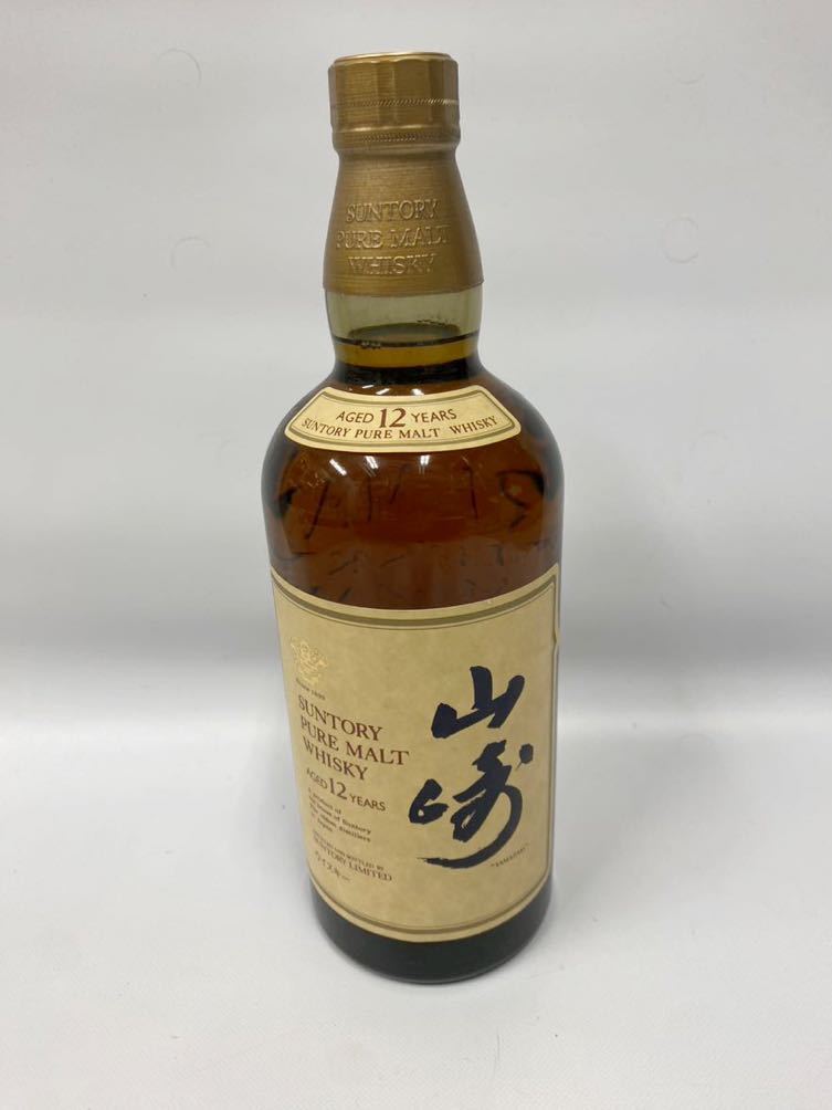 ☆【売り切り】SUNTORY サントリーピュアモルトウイスキー 山崎12年