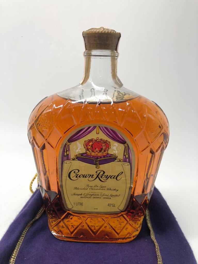 ◇【売り切り】Crown Royal クラウンロイヤル カナディアンウイスキー