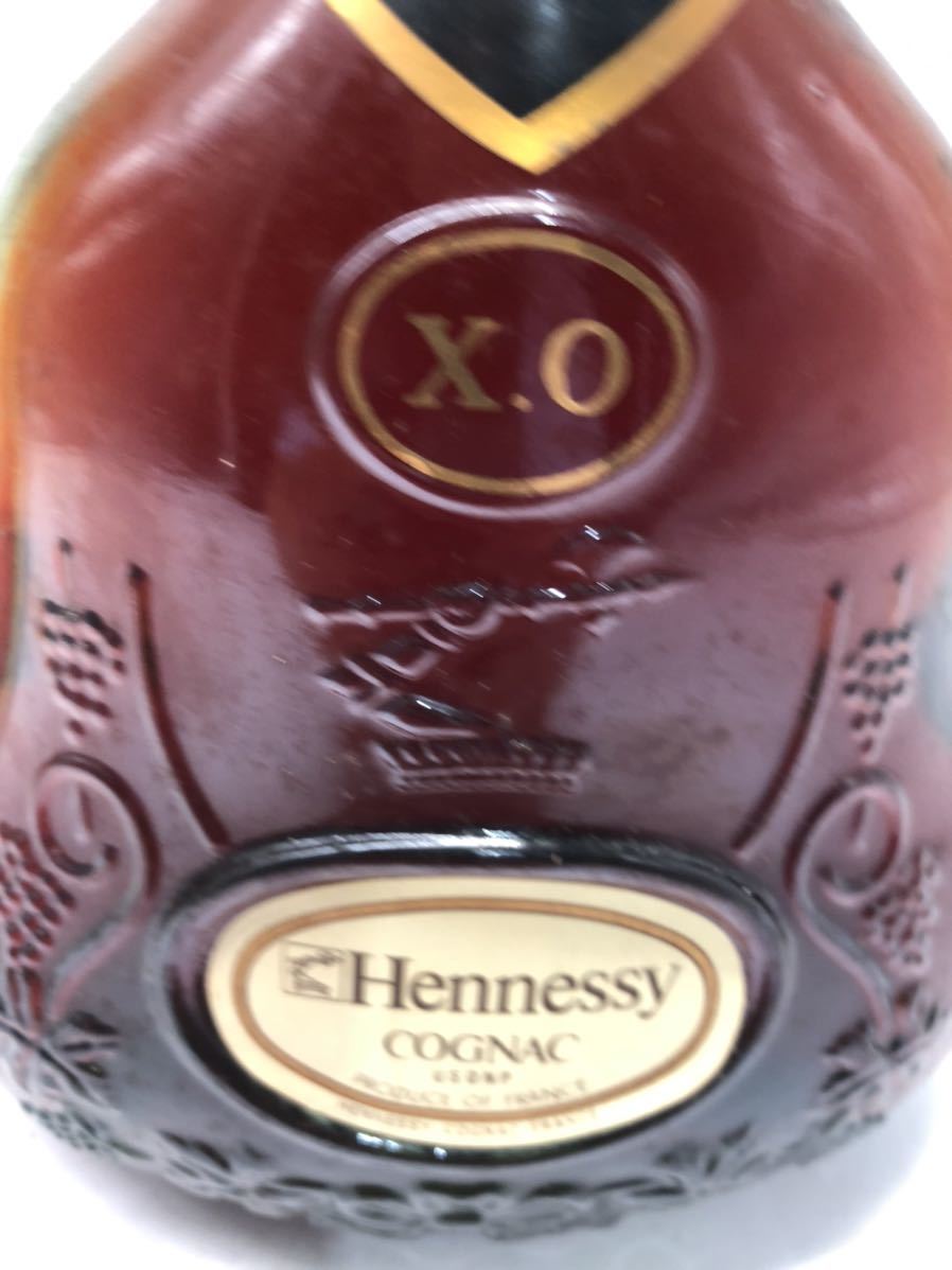 ◇【売り切り】HENNESSY XO ヘネシーXO 金キャップ グリーンボトル