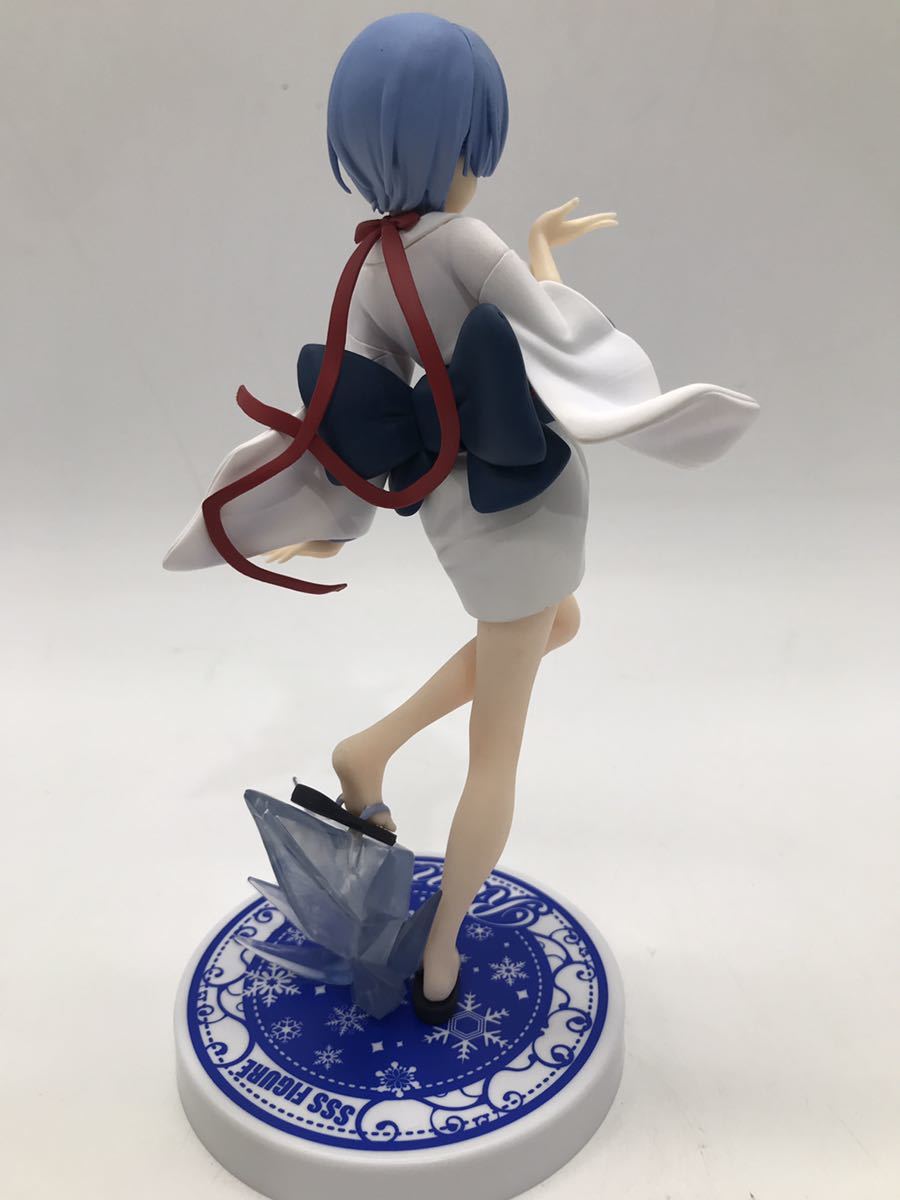 ♪【売り切り】FuRyu フリュー Re:ゼロ フィギュア お伽話シリーズ・レム・雪女 SSSフィギュアの画像4