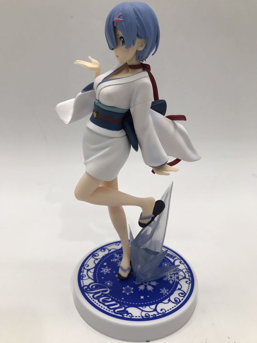 ♪【売り切り】FuRyu フリュー Re:ゼロ フィギュア お伽話シリーズ・レム・雪女 SSSフィギュアの画像8