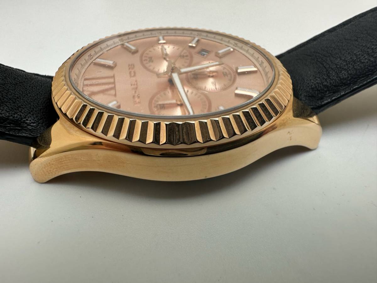 リアル MK8516 KORS MICHAEL 未使用◇マイケルコース クロノ 電池交換