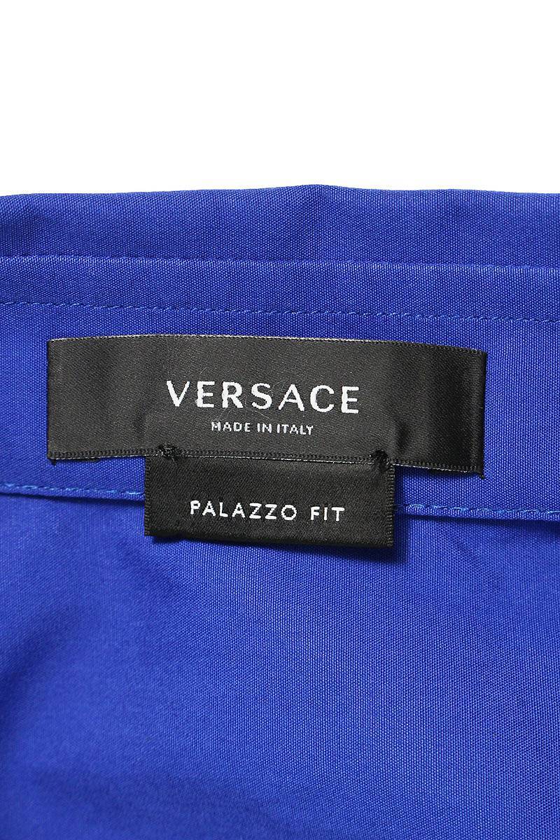 ヴェルサーチェ Versace A89273 A232105 サイズ:41 メデューサ刺繍長袖シャツ 中古 SB01_画像3