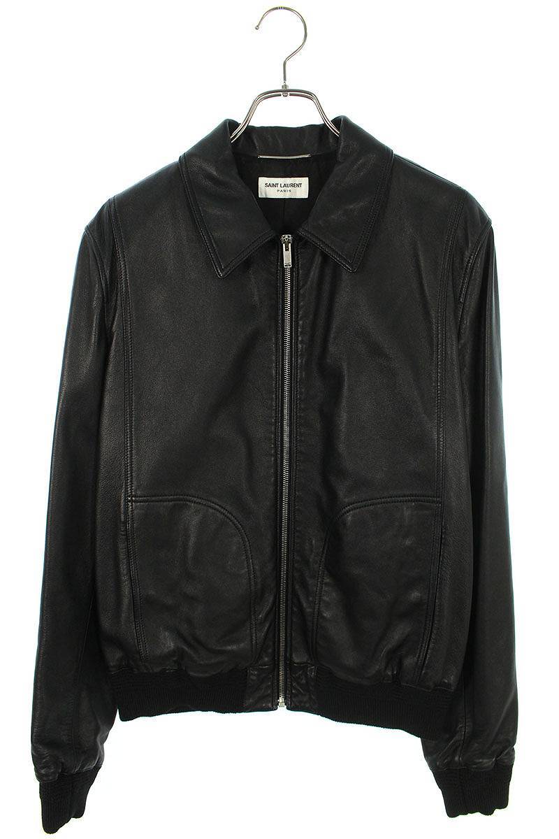 【人気沸騰】 サンローランパリ OM10 中古 シングルレザージャケット サイズ:50 YC2OC 635539 PARIS LAURENT SAINT その他 【人気沸騰】 サンローランパリ OM10 中古 シングルレザージャケット サイズ:50 YC2OC 635539 PARIS LAURENT SAINT その他