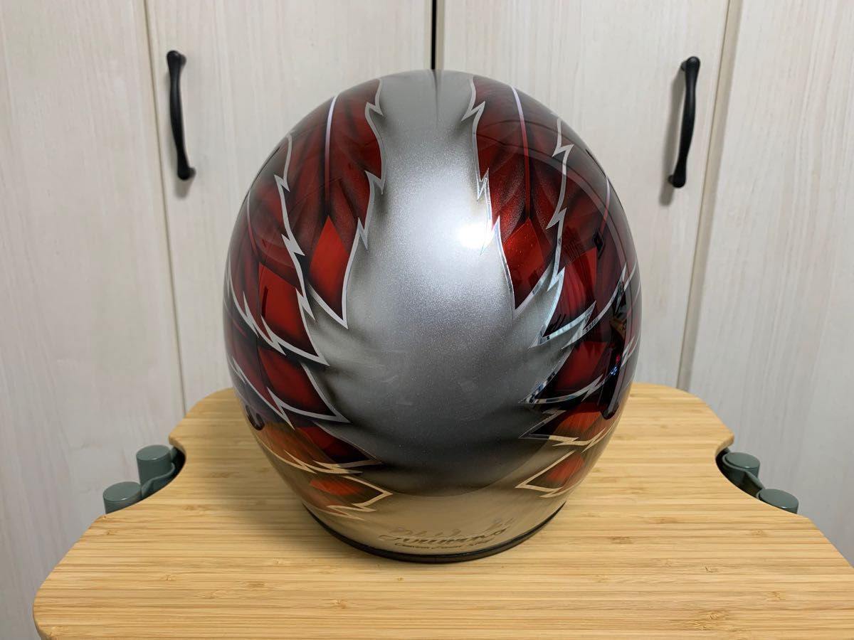 Arai ジェットヘルメット/岩城滉一カスタムペイント/ ハイデック Arai ジェットヘルメット/岩城滉一カスタムペイント/ ハイデック