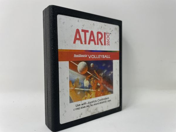 Atari2600 2800 アタリ VCS ゲームカートリッジ Real Sports Volleyball バレーボール_画像3