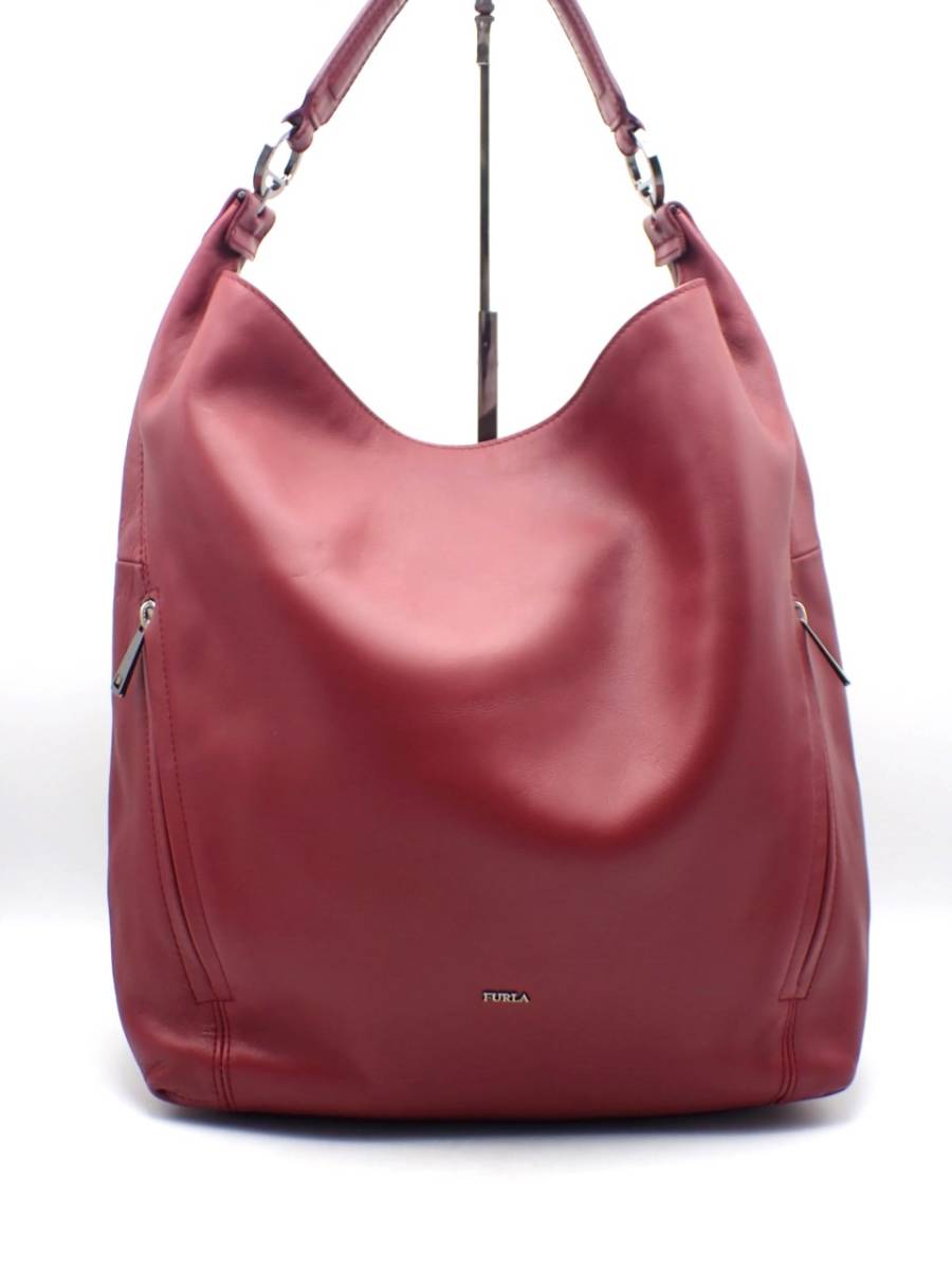 ☆FURLA フルラハンドバッグレザーレディーストートバッグビジネス