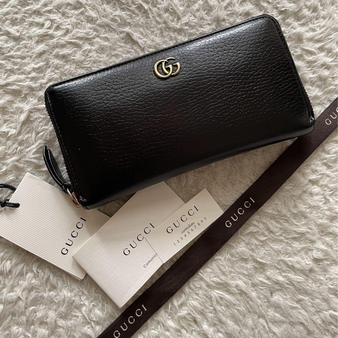 限定価格】463 GUCCI グッチ ラウンドファスナー 長財布|PayPayフリマ