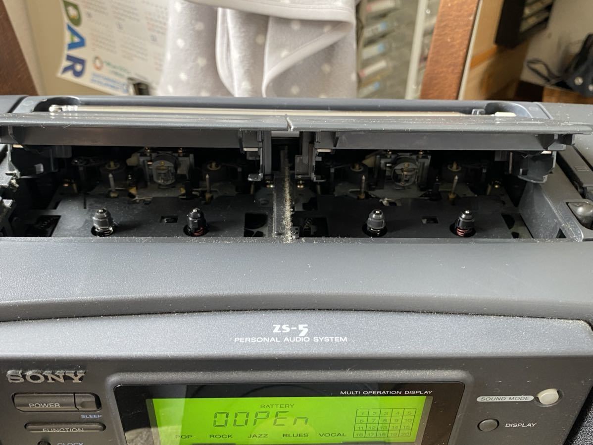 SONY カセットレコーダー sonahawk ZS-5 パーソナルオーディオ SONY カセットレコーダー sonahawk ZS-5 パーソナルオーディオ