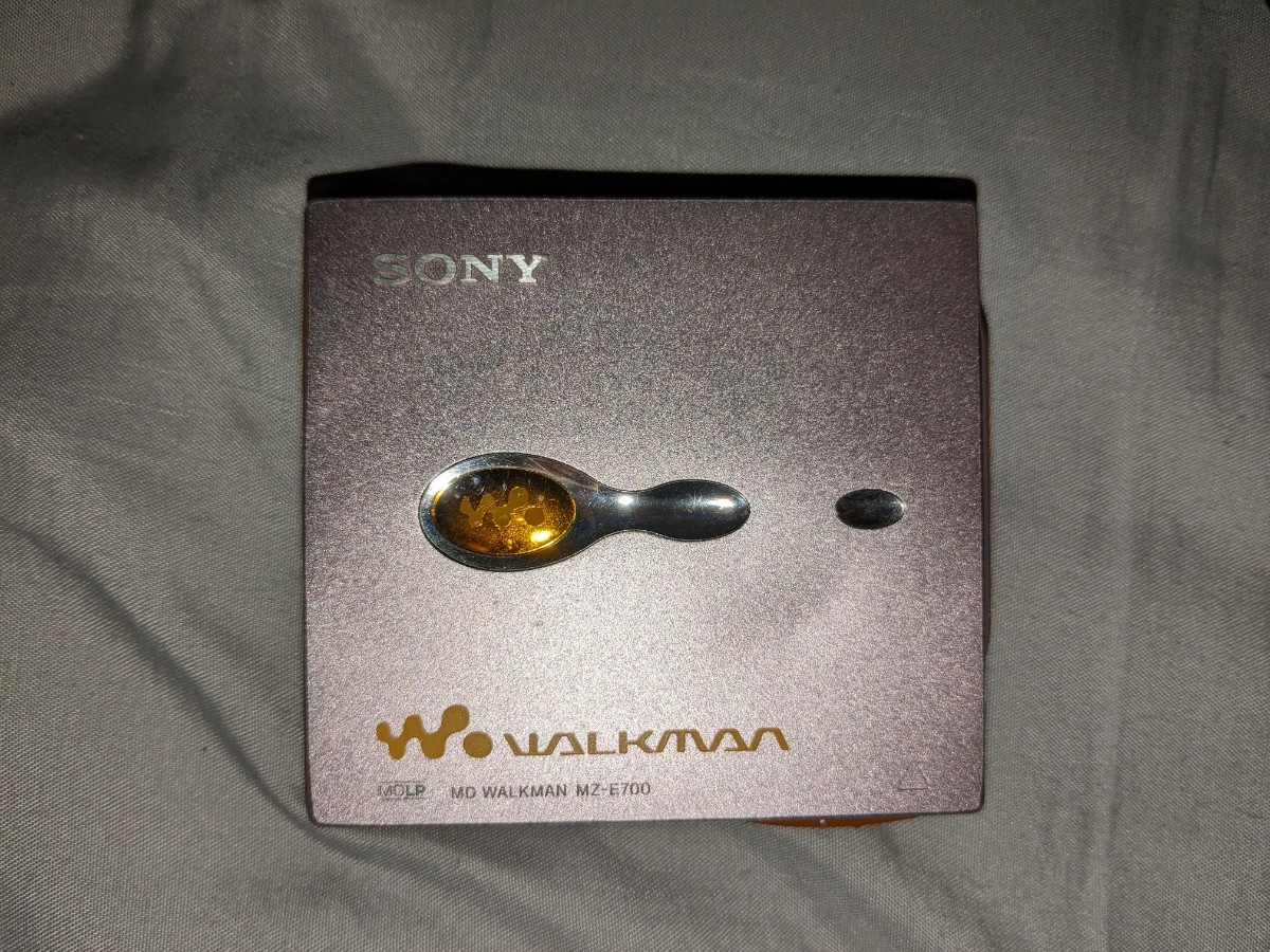 ソニー SONY MD ウォークマン MZ-E700 ピンク リモコン RM-MC11EL付