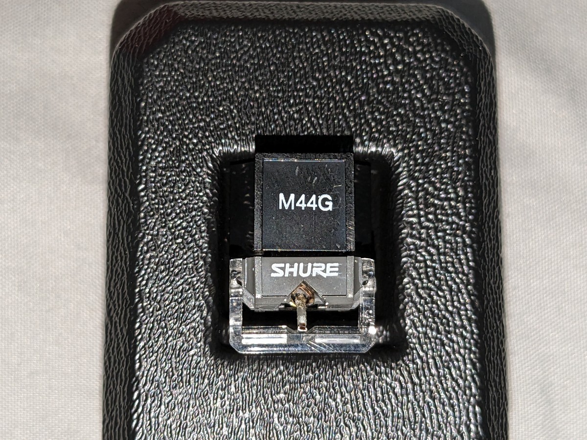 送料無料 美品 SHURE ( シュアー ) / M44G カートリッジ ヘッドシェル