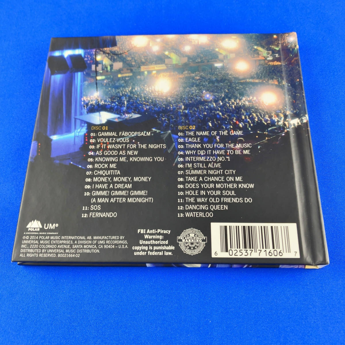 1SC7 CD ABBA LIVE AT WEMBLEY ARENA_画像2