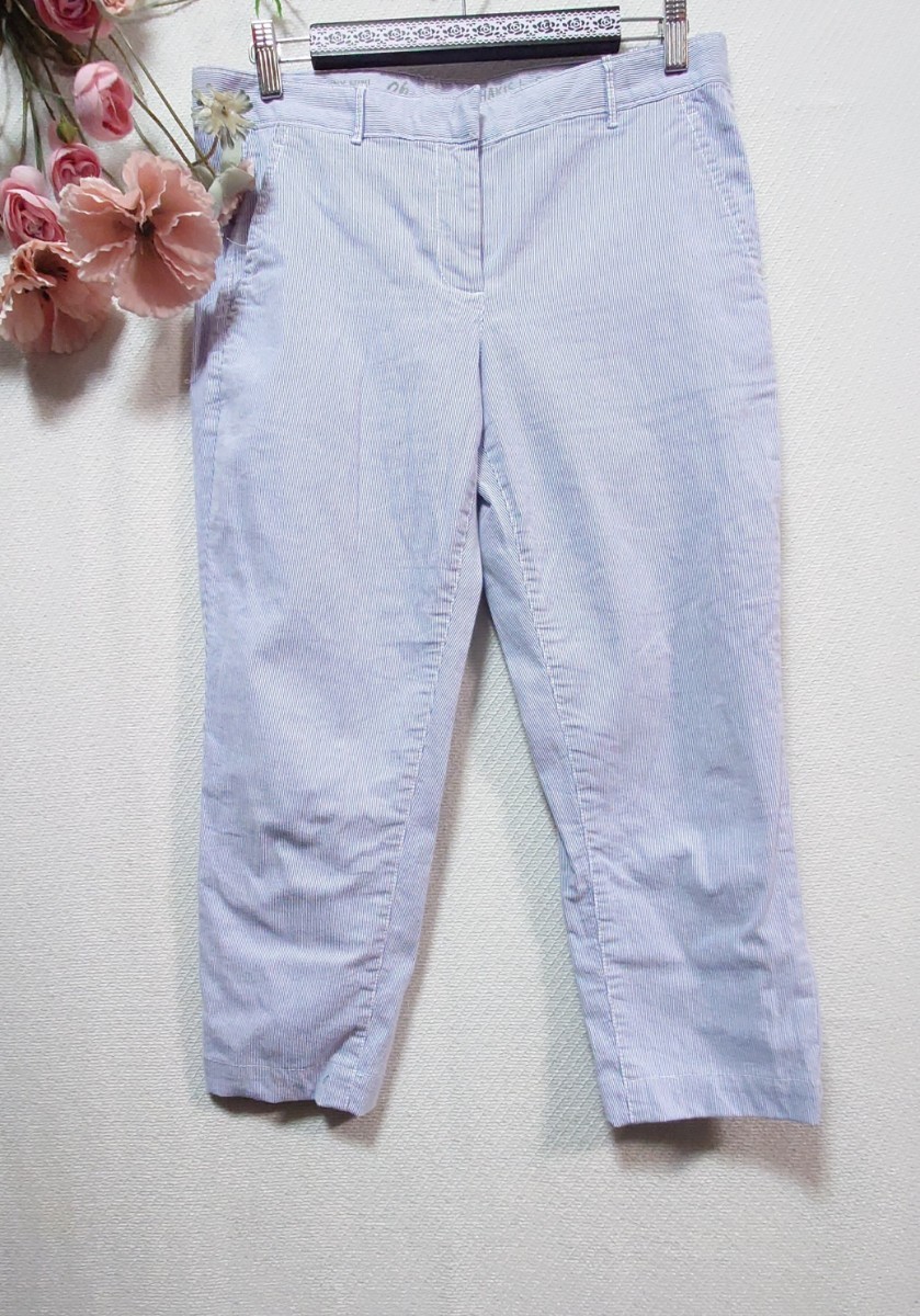 50☆　SKINNY MINI 06 KHAKIS by GAP ストライプ　_画像3