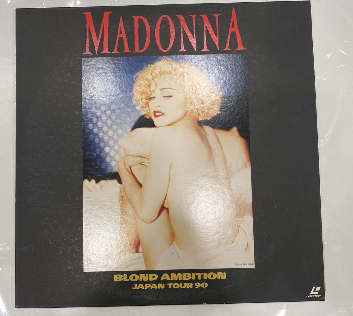 LD レーザーディスク マドンナ Madonna Blond Ambition Japan Tour 90