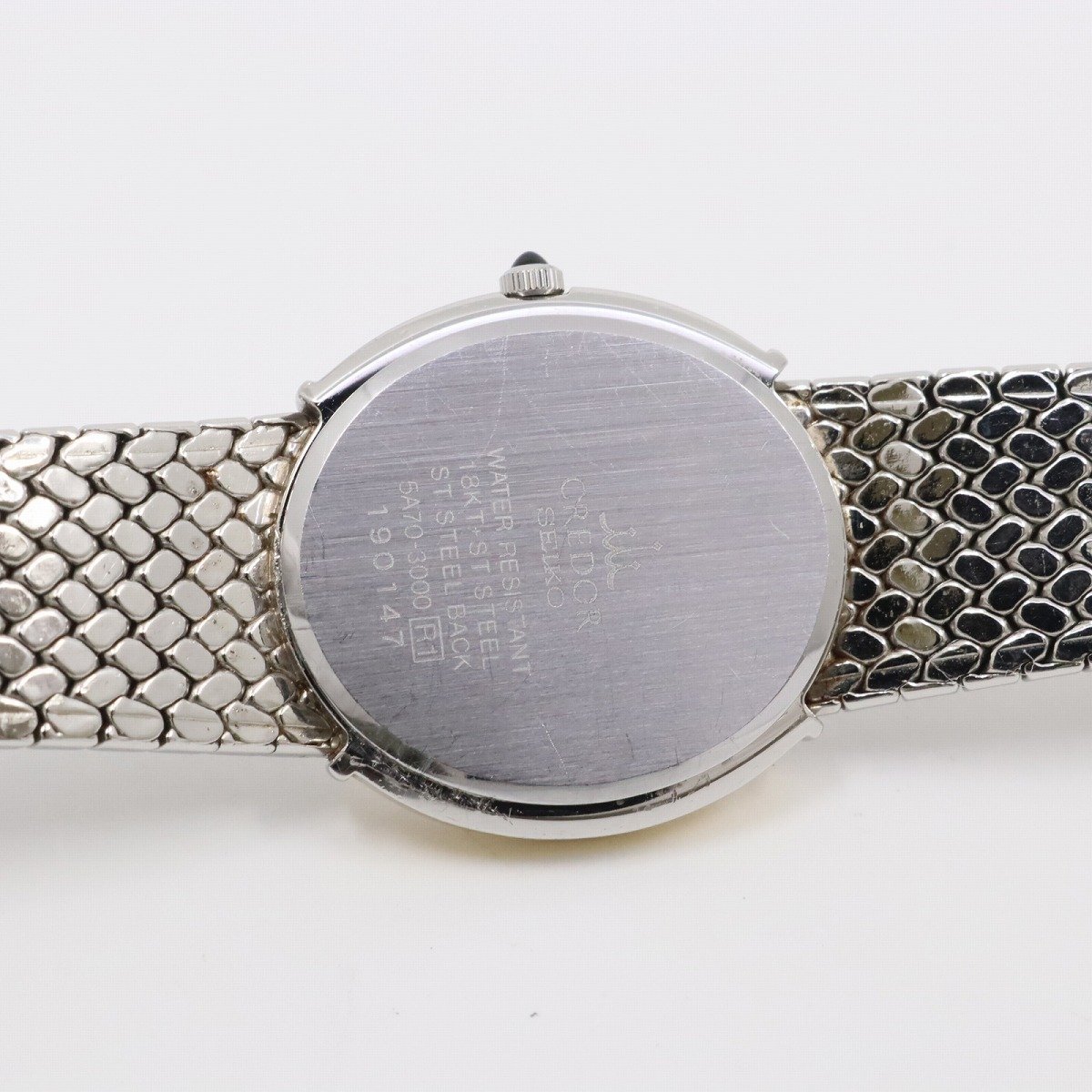 SEIKO セイコー クレドール 18KTダイヤベゼル クォーツ レディース
