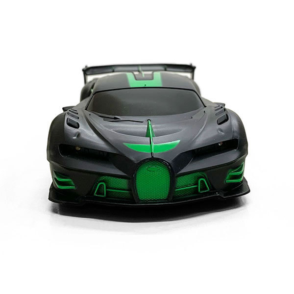  радиоконтроллер автомобиль машина с радиоуправлением RC машина дистанционный пульт машина на батарейках игрушка ребенок спорт машина день рождения подарок Bugatti зеленый 
