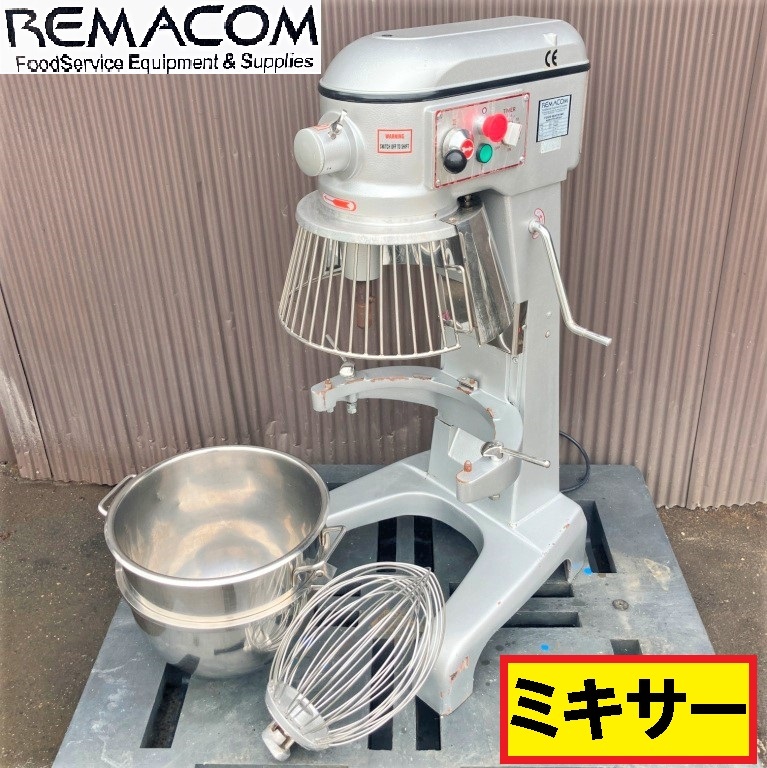 レマコム/ミキサー/動作確認動画あり/gm30at/3相200v/ホイップ/撹拌機