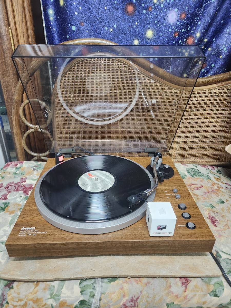  miracle restore settled! cartridge & needle new goods Yamaha top class record player YP-D3
