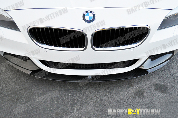【大好評】BMW 5シリーズ F10 F11 Mスポーツ フロントリップスポイラー Performance スタイル 3PCS FL-50856_画像8