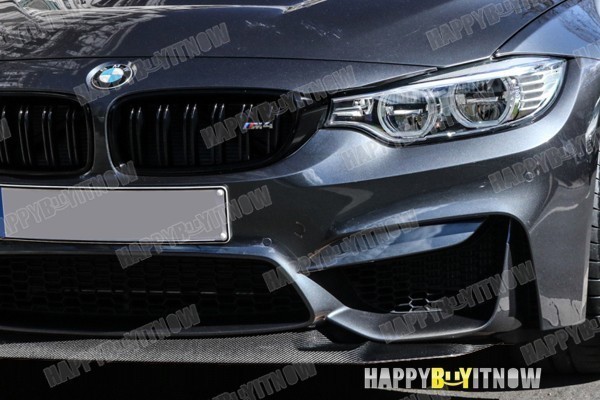 BMW M3 F80 M4 F82 F83 カーボン フロント リップ スポイラー GTS1タイプ 2014+_画像6