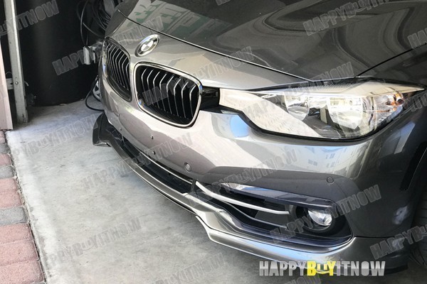 BMW F30 F31 モダン スポーツ ラグジュアリー 後期 フロント スプリッター OEスタイル 未塗装 PU素地 2016-2020 SP-47710_画像6