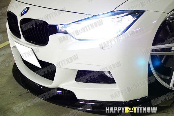 BMW 3 series F30 F31 M sport carbon front lip spoiler 2012-2019 KS type FL-50804