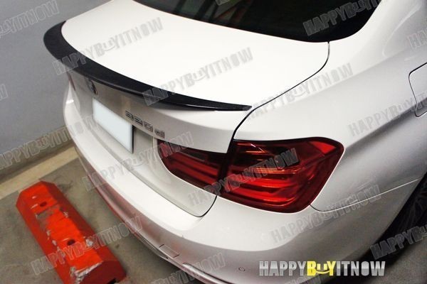 BMW 3シリーズ F30 セダン リア トランクスポイラー 未塗装 FRP 素地 Xタイプ 2012+ TS-51533_画像4