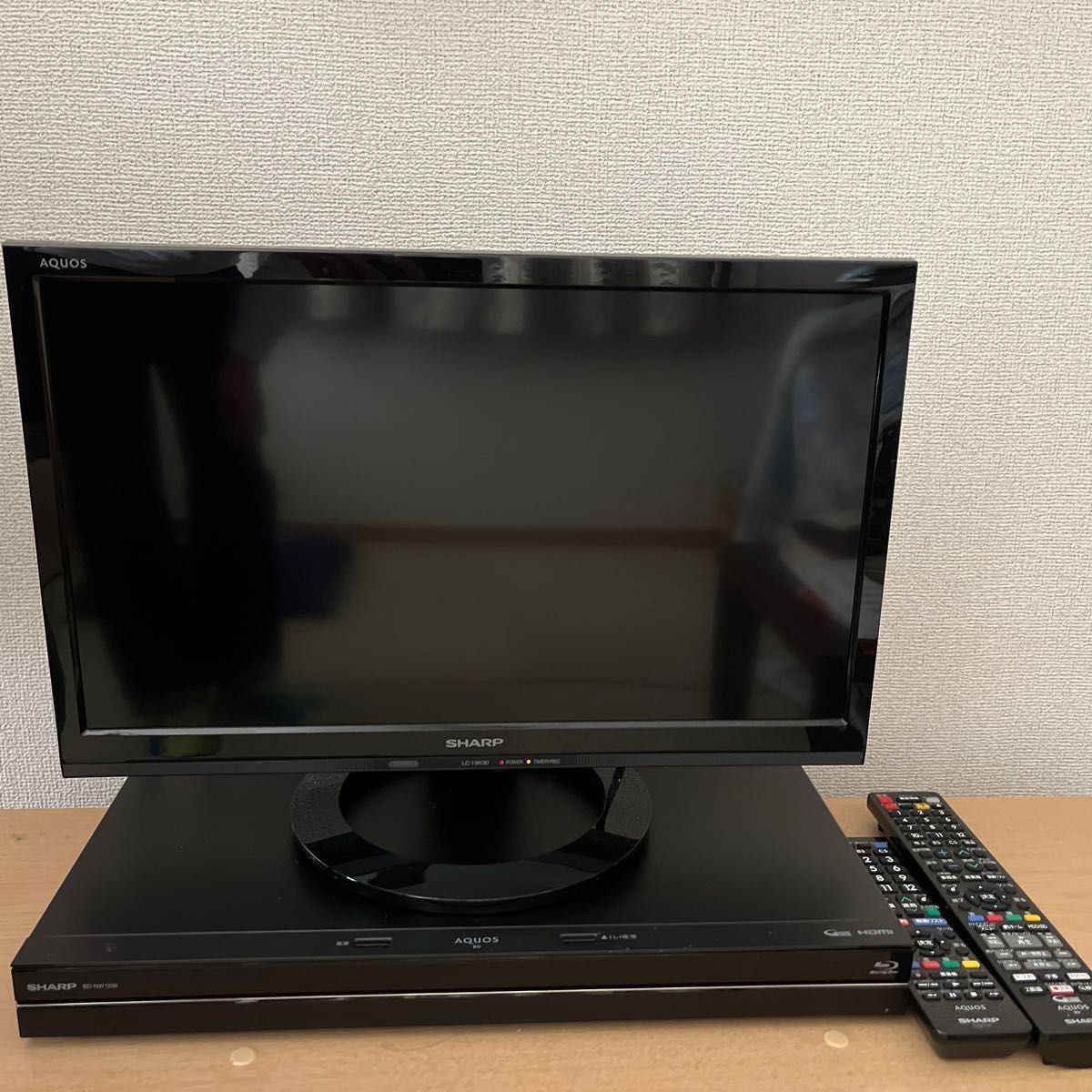 AQUOS 2018年製ブルーレイレコーダーBD-NW1200 2番組録画 1TB|PayPay