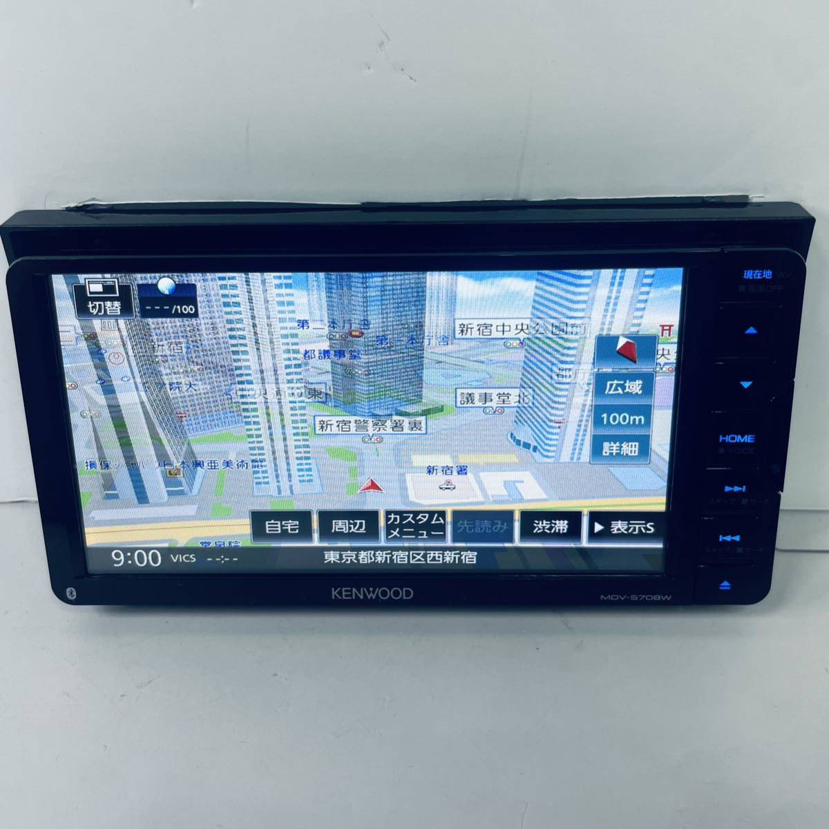 ★ KENWOOD MDV-S708W ★SDナビ地図2021年 ☆ KENWOOD MDV-S708W ☆SDナビ地図2021年