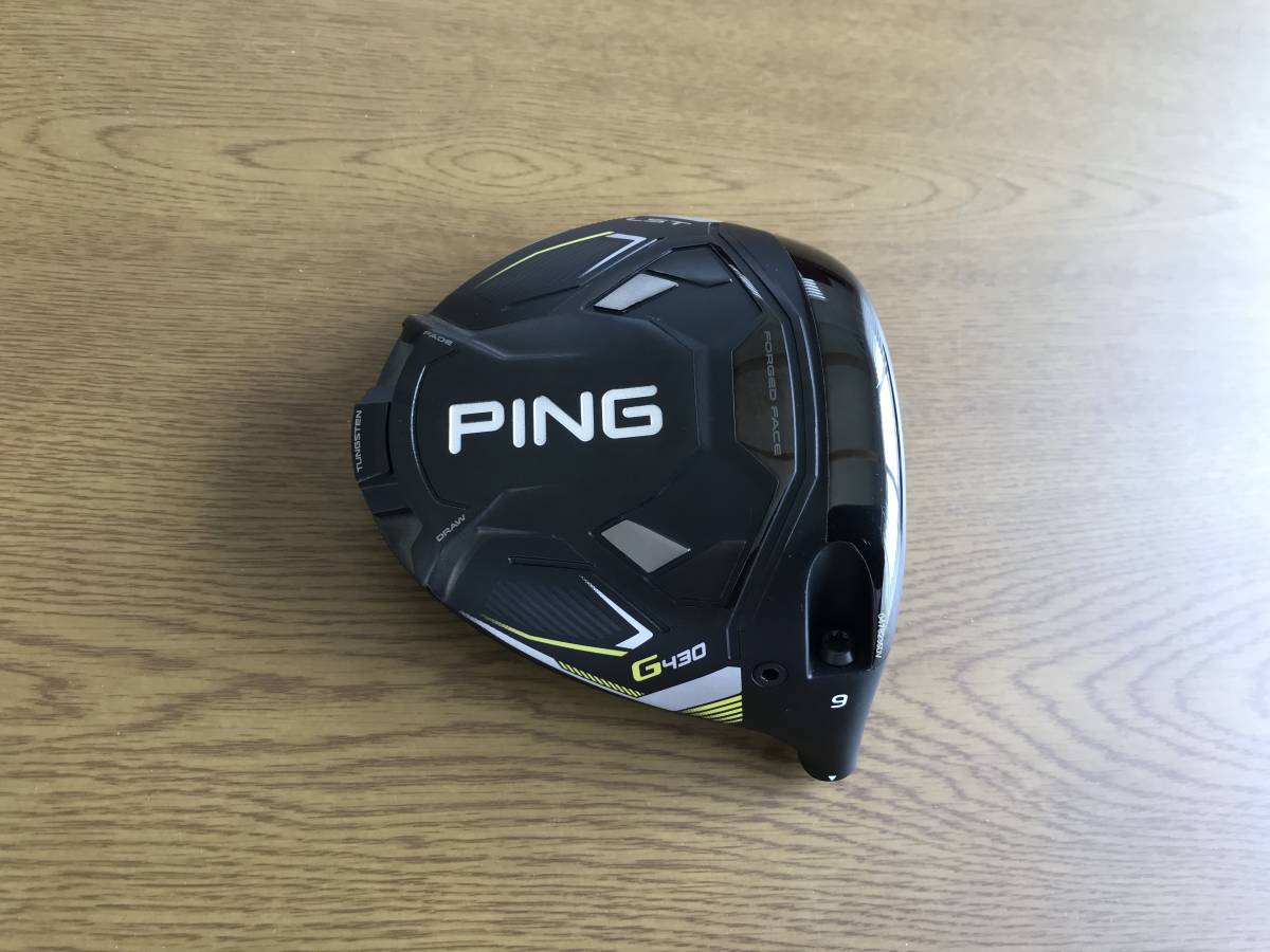 最新 ピン PING G430 LST 9° ドライバー ヘッド 単体 HC付 日本仕様
