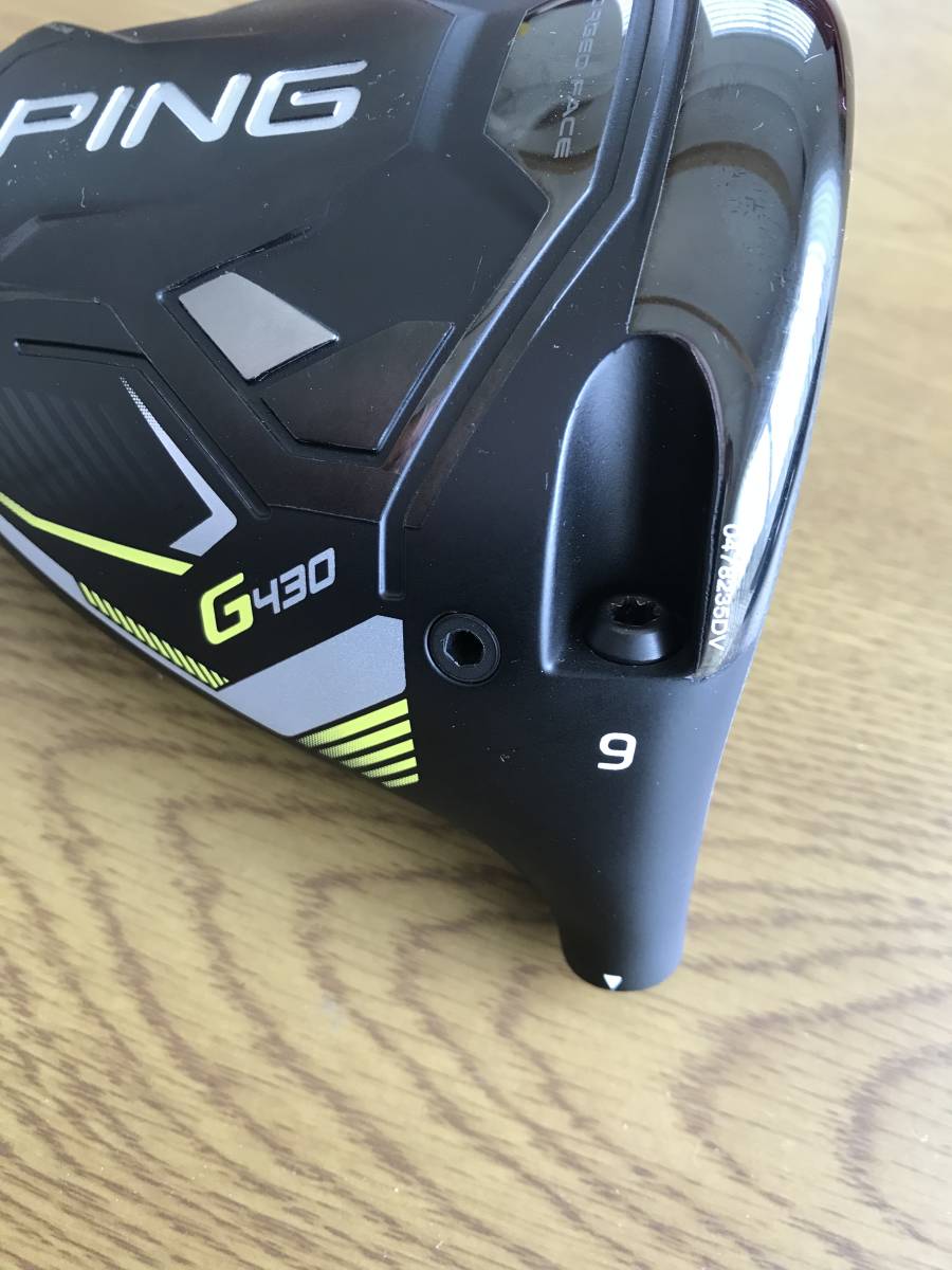 最新 ピン PING G430 LST 9° ドライバー ヘッド 単体 HC付 日本仕様