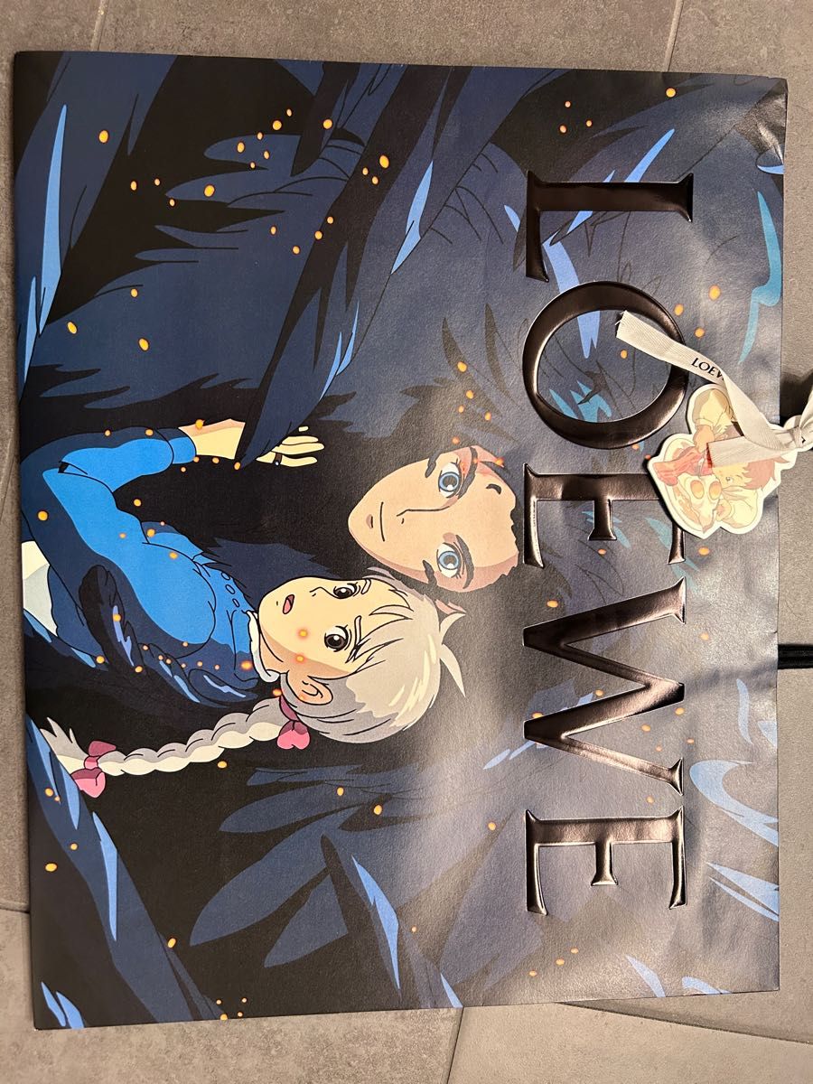 LOEWE ジブリ 千と千尋 ハウル コラボ ショッパー 特大 | www.mclegal.info